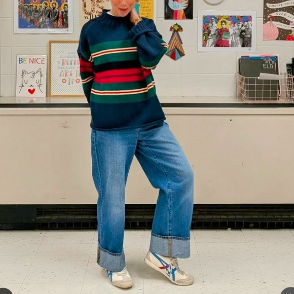 Madewell Superwide-Leg Jeans - Petite - Picture 4 of 11